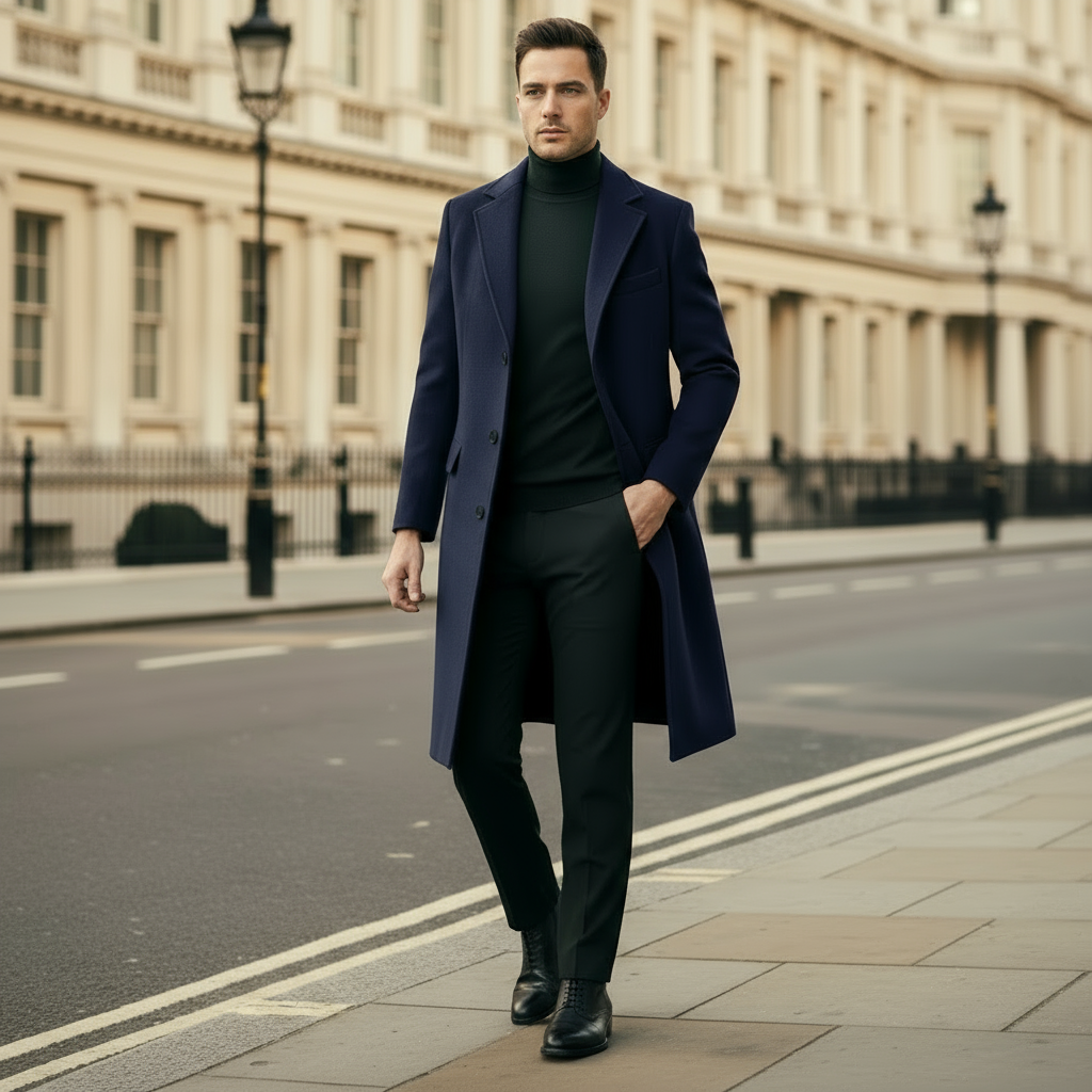 Doria – Men’s Overcoat | Premium Wool, Tailored Fit for Winter 3