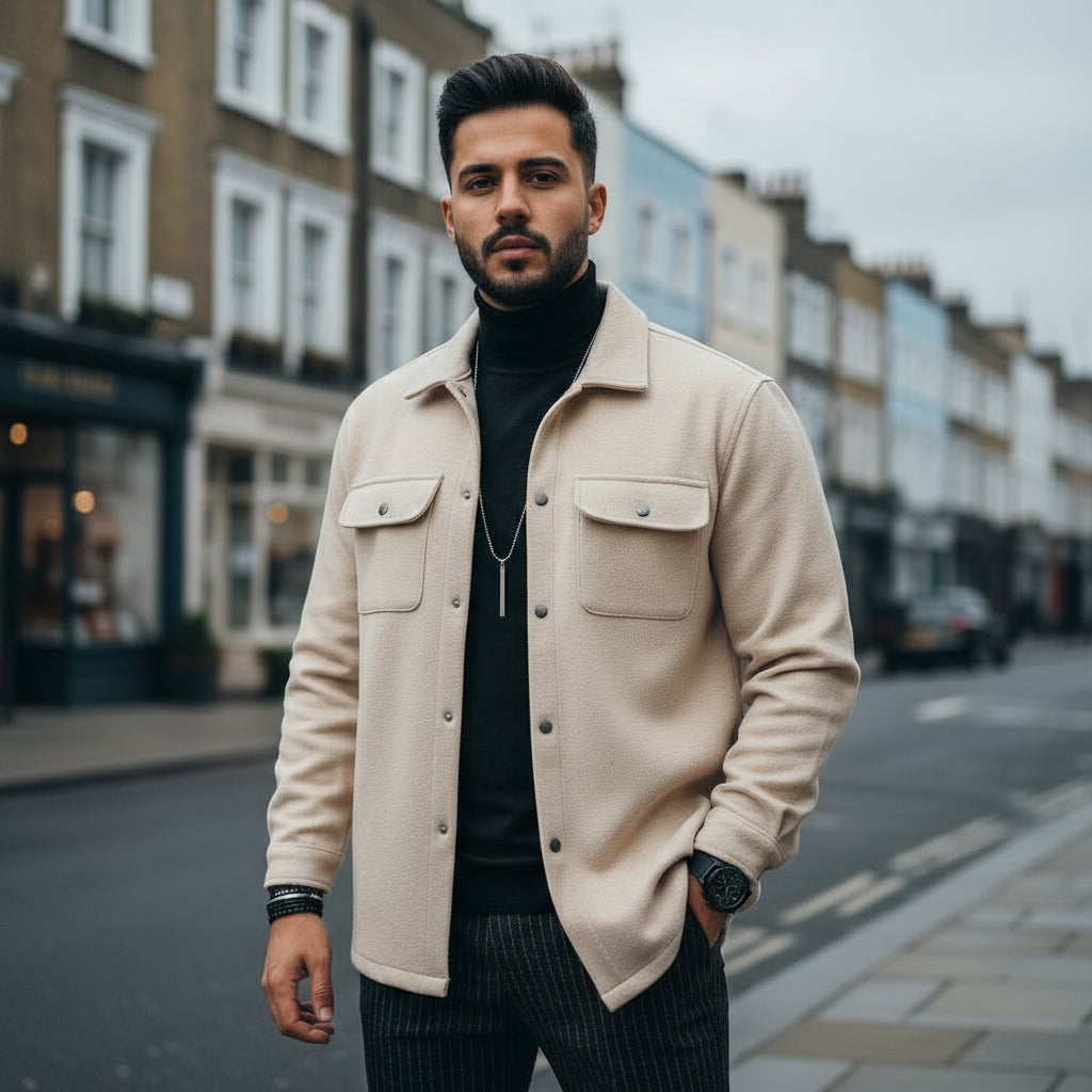 Doria – Men’s Shirt | Warm Insulating Fabric, Relaxed Fit 0