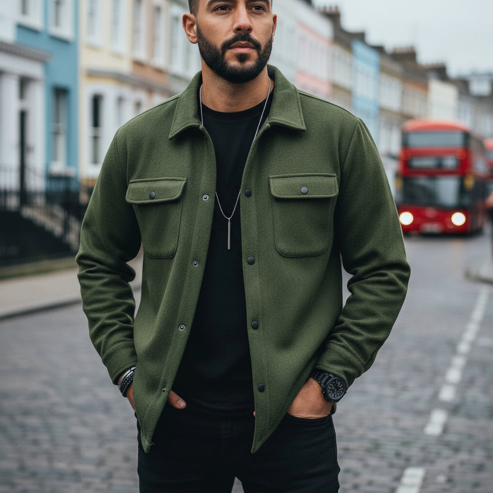 Doria – Men’s Shirt | Warm Insulating Fabric, Relaxed Fit 1