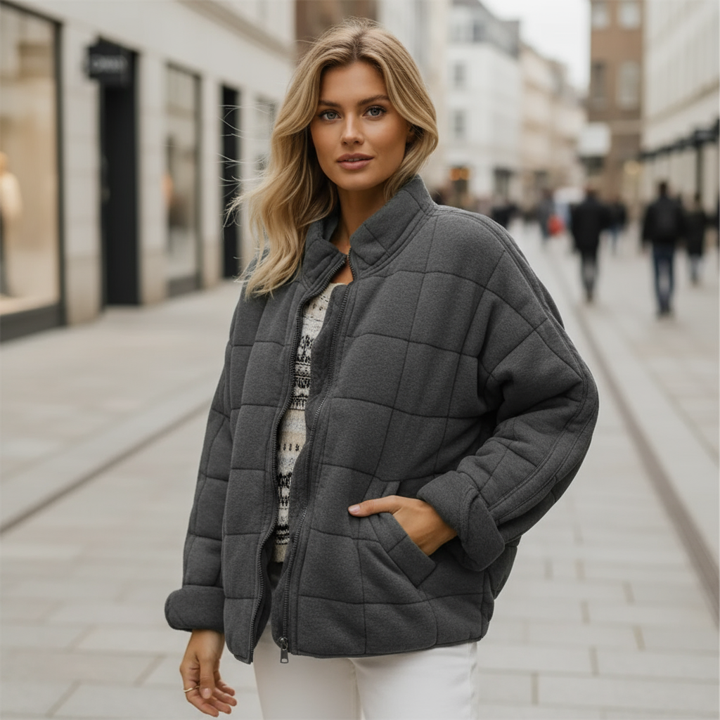 Doria – Women’s Jacket | Oversized Polyester, Transitional Style 0