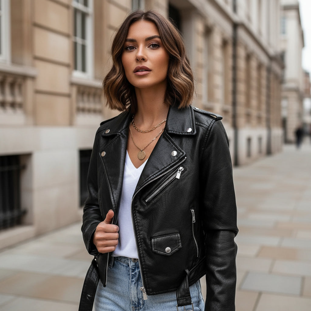 Doria – Women’s Leather Jacket | High-Quality Design, Stylish Look 0